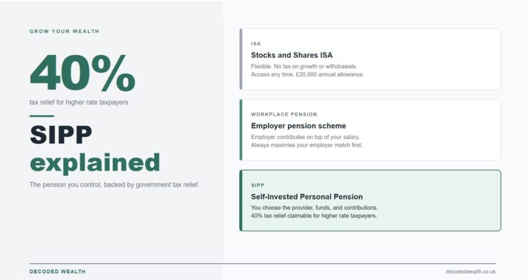 SIPP Explained: The UK Pension Most Higher-Rate Taxpayers Overlook